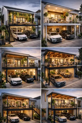Mezannine Teras Rumah Keren di Pasar Kemis